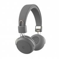 Kreafunk aWEAR Bluetooth-Kopfhörer cool grey